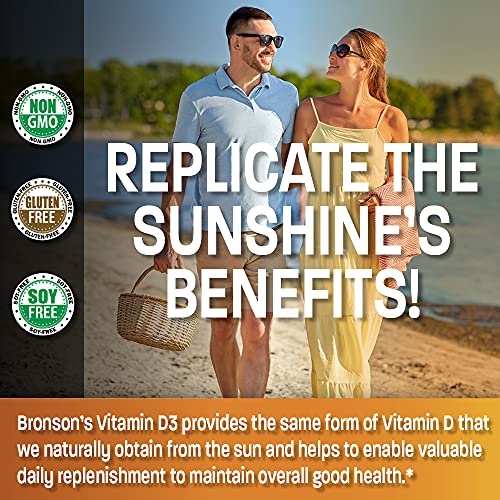 Bronson Vitamin D3 10,000 IU - Immune & Bone Support