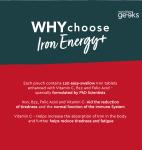 Iron Tablets 14mg with Folic Acid & B12