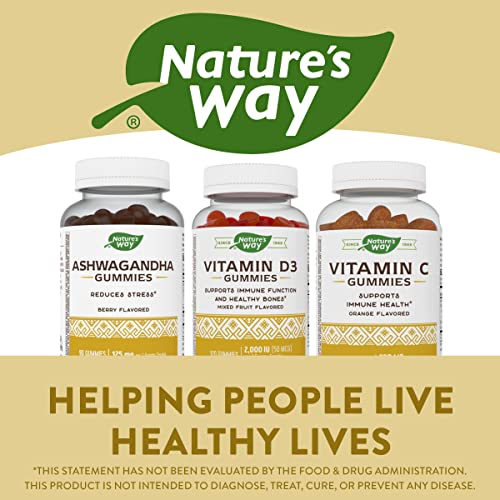 Nature’s Way Vitamin D3 Gummies, Immune Support, 120 Count