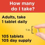 Extra Strength Vitamin C 1000 Mg - 105 Tablets