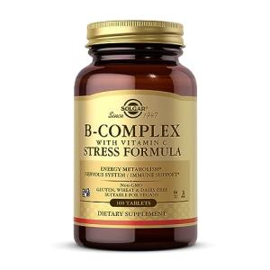 Solgar B-Complex Vitamins, 100 Capsules