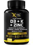 Vitamin D, K2, Zinc & Herbal Blend Supplement