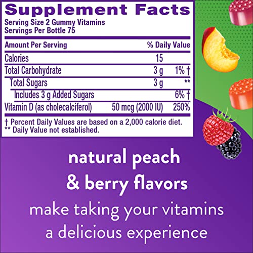 Vitafusion Vitamin D3 Gummies, 150 Count