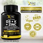 Vitamin D, K2, Zinc & Herbal Blend Supplement