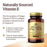 Vitamin E 67 MG Softgels - 100 Count