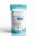 Vitamin D3 4000IU - 180 Tablets for Immunity