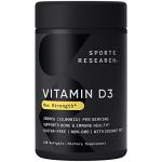 Sports Research High Potency Vitamin D3 Softgels