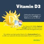 Vitamin D 1000iu - 365 Easy-Swallow Tablets