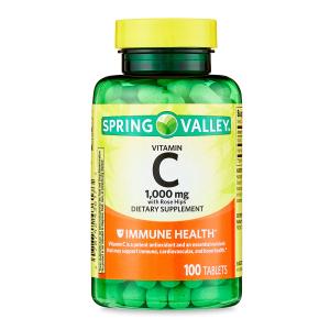 Spring Valley Vitamin C with Rose Hips, 1000 mg