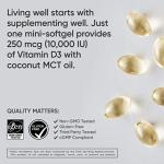 Sports Research High Potency Vitamin D3 Softgels