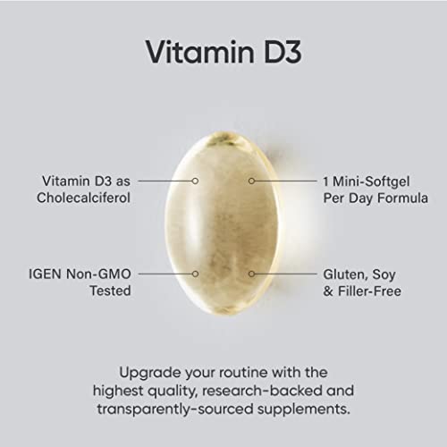 Sports Research High Potency Vitamin D3 Softgels