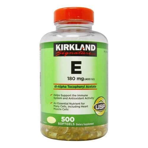 Kirkland Vitamin E 400 IU - 500 Softgels