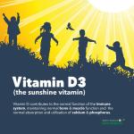 High Strength Vegetarian Vitamin D3 4000 IU Tablets