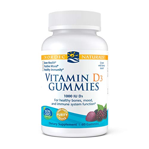 Nordic Naturals Vitamin D3 Gummies - Wild Berry