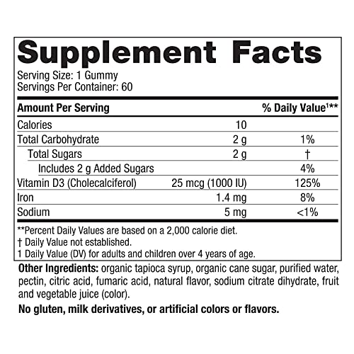 Nordic Naturals Vitamin D3 Gummies - Wild Berry
