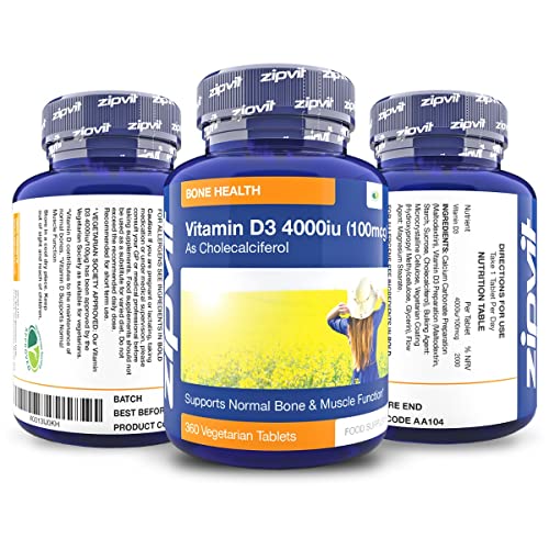 Zipvit Vitamin D3 4000iu - 360 Tablets