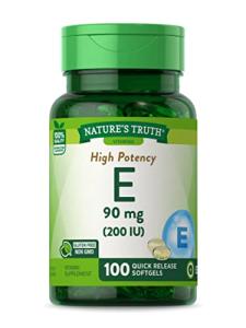 Nature's Truth High Potency Vitamin E Softgels