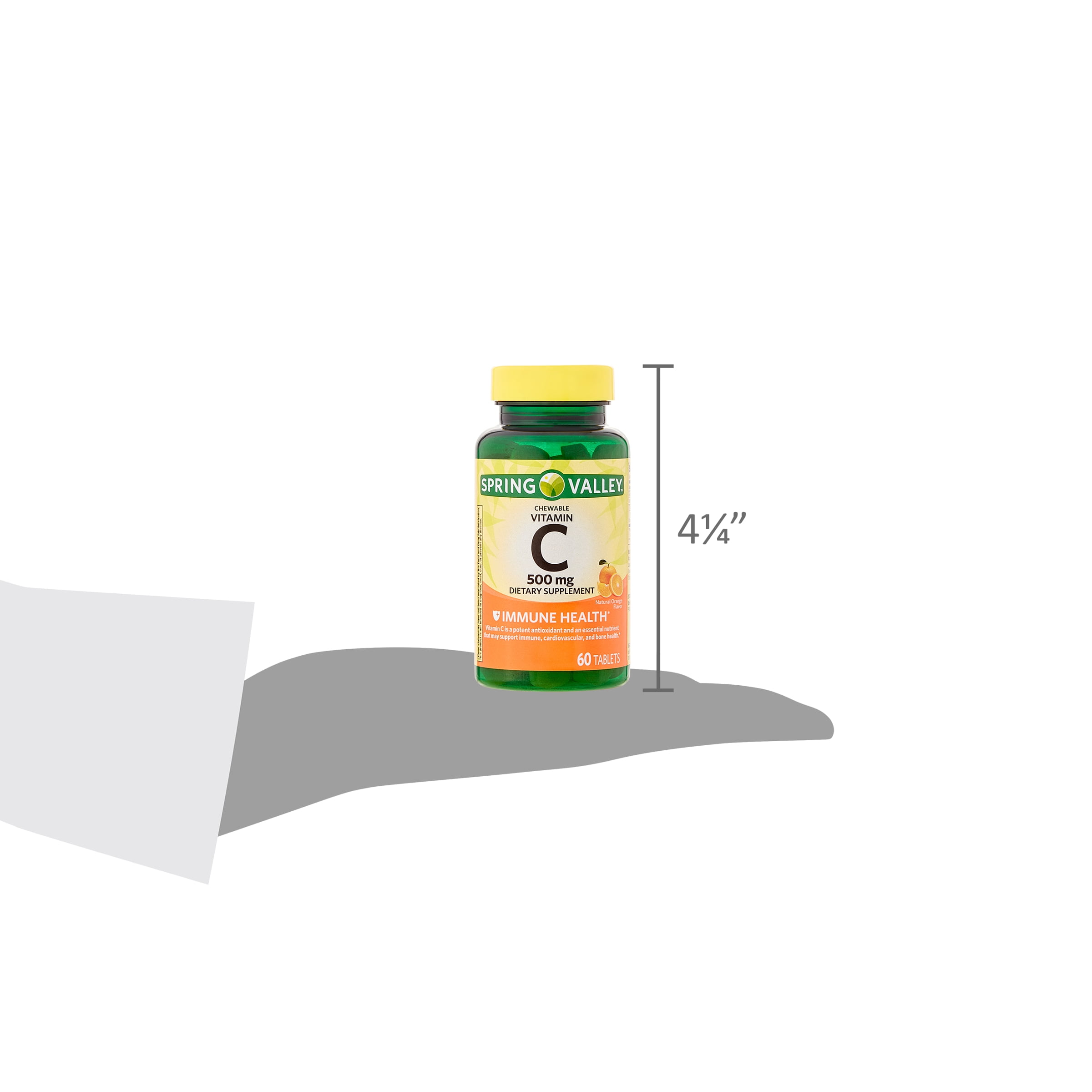 Spring Valley Chewable Vitamin C 500 mg - 2 Pack