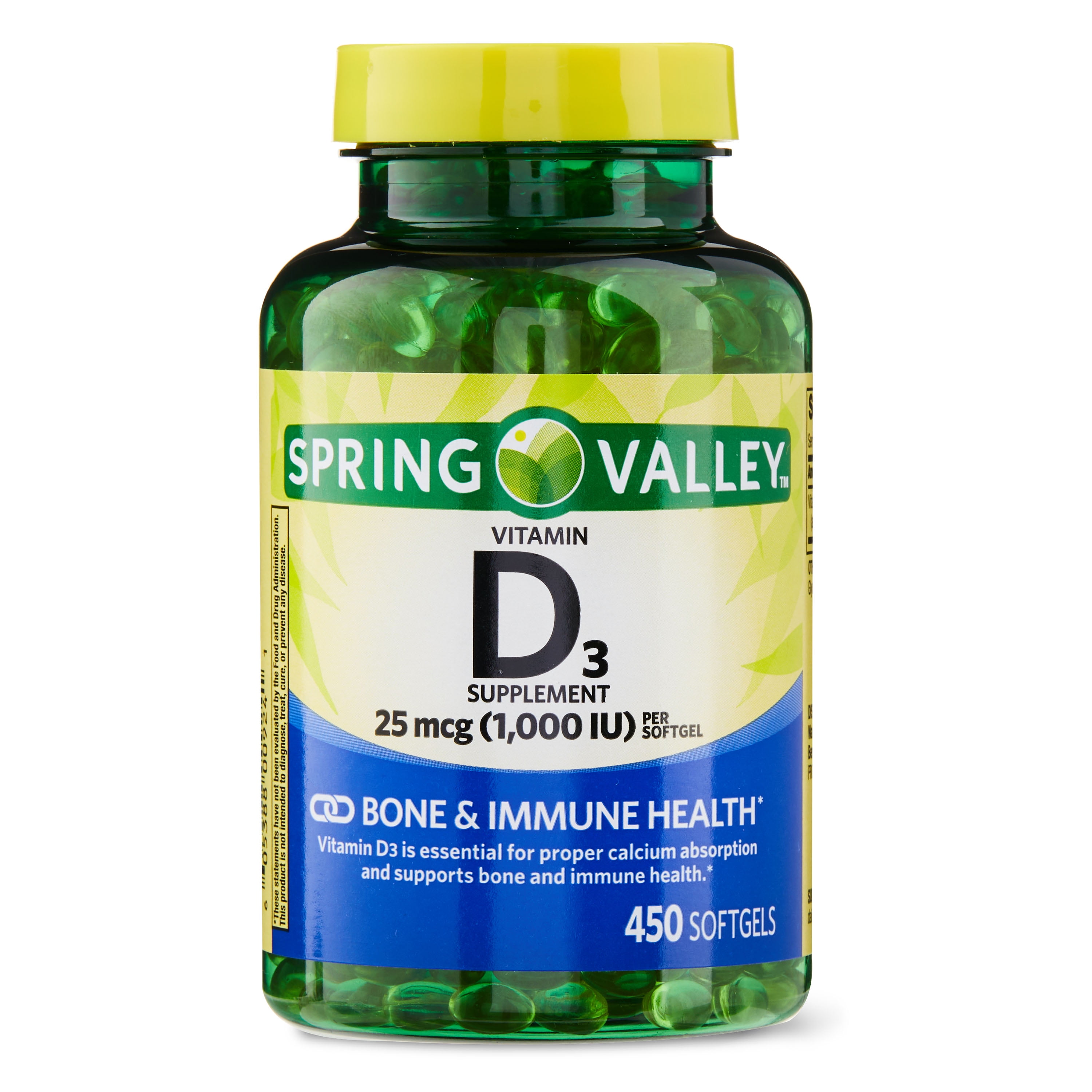 Vitamin D3 Softgels 1,000 IU - 450 Count