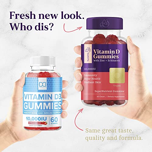 Vegan Vitamin D3 Gummies with Zinc & Echinacea