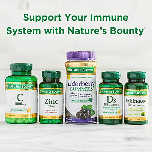 Nature's Bounty Vitamin D3 2000 IU Softgels