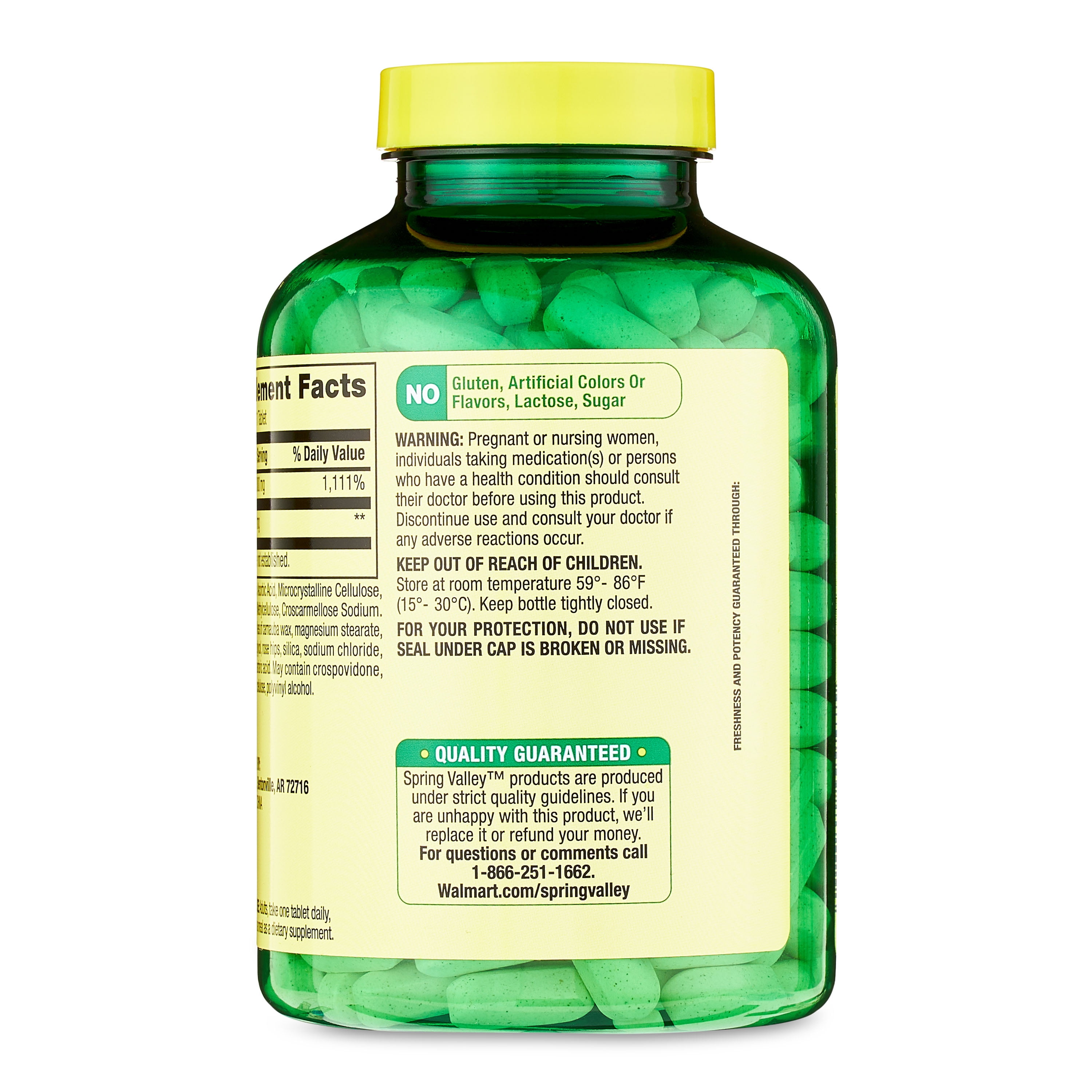 Spring Valley Vitamin C with Rose Hips 1,000 mg
