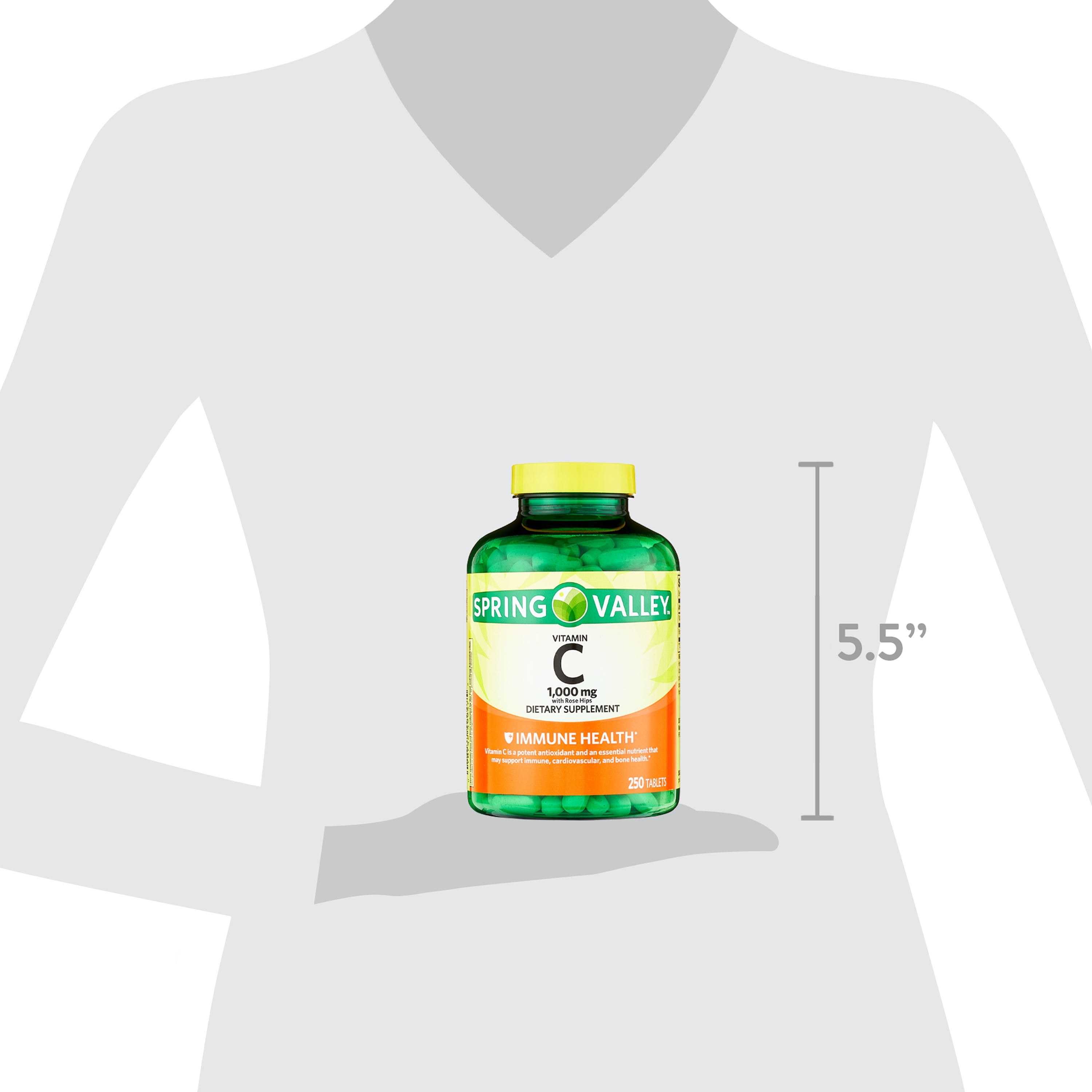 Spring Valley Vitamin C with Rose Hips 1,000 mg