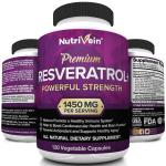 Nutrivein Resveratrol 1450mg - Antioxidant & Immune Support
