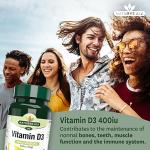 Nature's Aid Vitamin D 10µg, 90 Tablets