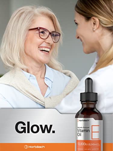 Vitamin E Oil 13,800 IU - Vegetarian, Non-GMO