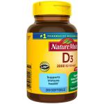 Vitamin D3 Softgels 2000 IU - 260 Count