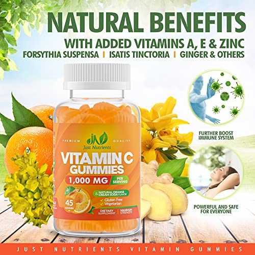 Vitamin C Gummies with Zinc & Herbal Extracts