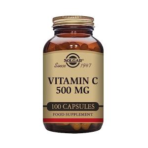 Solgar Vitamin C 500 mg, 100 Veggie Capsules