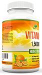 High Strength Vitamin C 1500mg - 180 Vegan Tablets