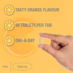 Vitamin C 1000mg Chewable Tablets for Immune Support