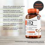 Vitamin B12 1000mcg - 450 Tablets for Energy