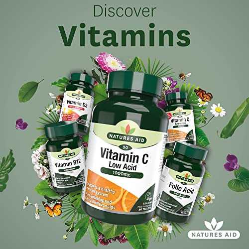 Nature's Aid Low Acid Vitamin C with Bioflavonoids