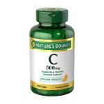 Nature’s Bounty Vitamin C Tablets, 500mg, 250 Count