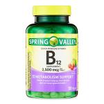Spring Valley B12 Quick Dissolve Cherry Tablets 2500mcg