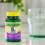 Spring Valley Cherry B12 Quick-Dissolve Tablets, 2500 Mcg