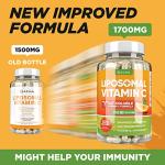 Liposomal Vitamin C 1700mg - Immune & Skin Support
