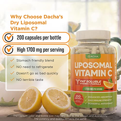 Liposomal Vitamin C 1700mg - Immune & Skin Support