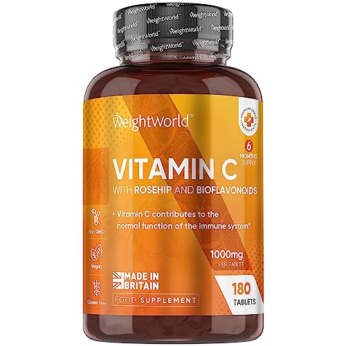 High Strength Vitamin C 1000mg Tablets with Rosehip