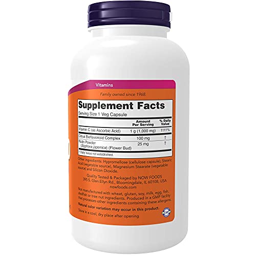 Vitamin C 1000mg Veg Capsules for Antioxidant Support