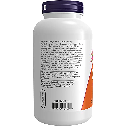Vitamin C 1000mg Veg Capsules for Antioxidant Support