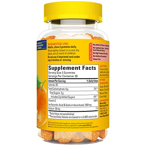 Nature Made Extra Strength Vitamin C Gummies 500mg