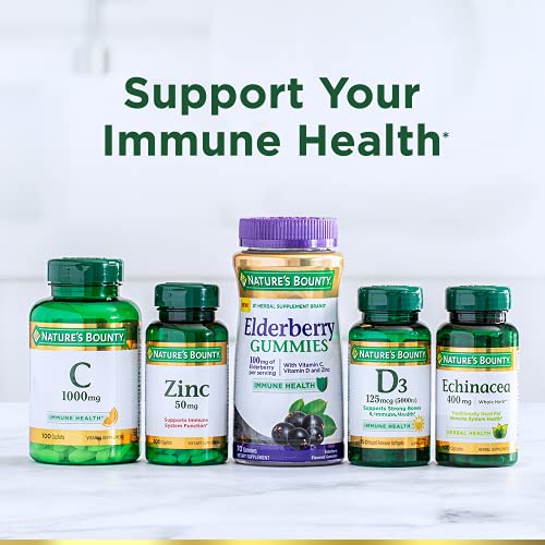 Nature's Bounty 1000mg Vitamin C, 300 Caplets
