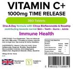 Lindens Vitamin C+ 1000mg Time-Release Tablets, 360 Count