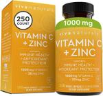 Vitamin C & Zinc Veggie Capsules - Immune Support