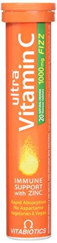 Effervescent Vitamin C with Zinc - 20 Tablets